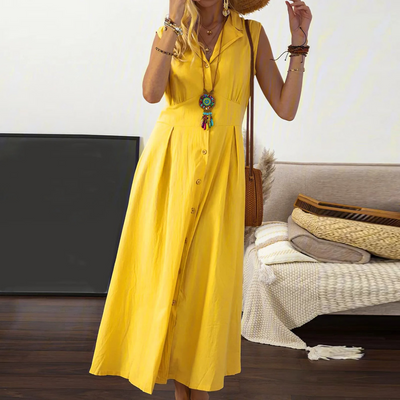 Rosalía® | Elegantes geknöpftes Kleid