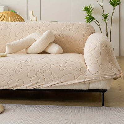 Zeitgenössisches Jacquard-Stretch-Sofabezug-Set