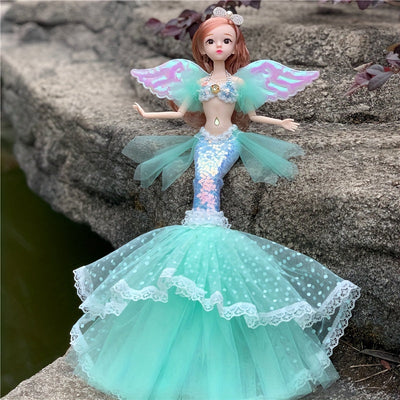 45 cm Bunte Meerjungfrau-Puppen für Mädchen