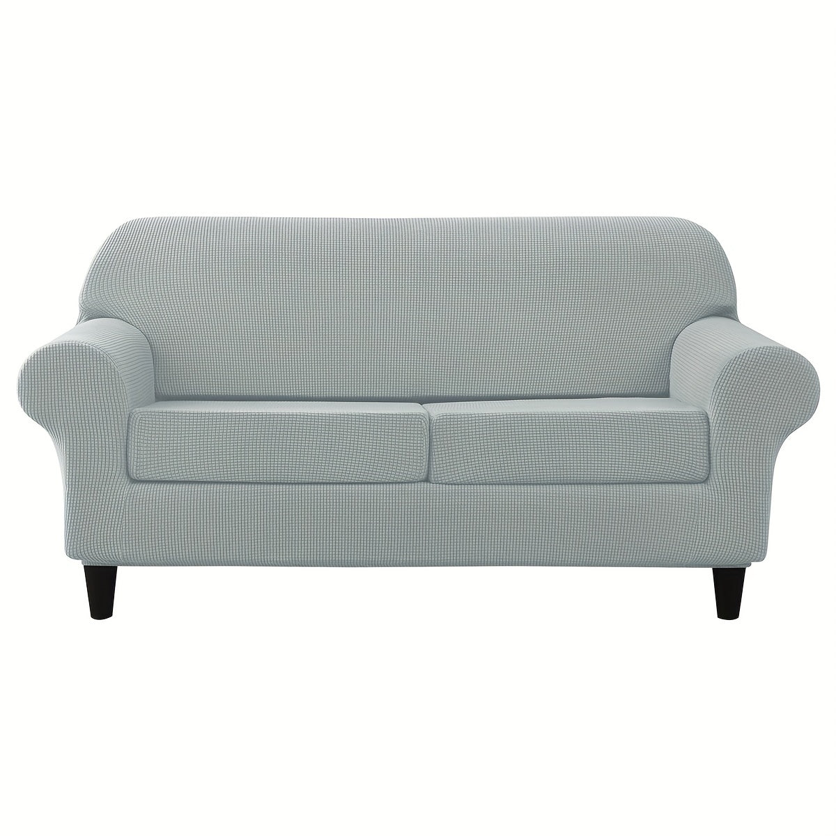 Weiche und elastische Jacquard-Sofahusse mit Kissenbezügen