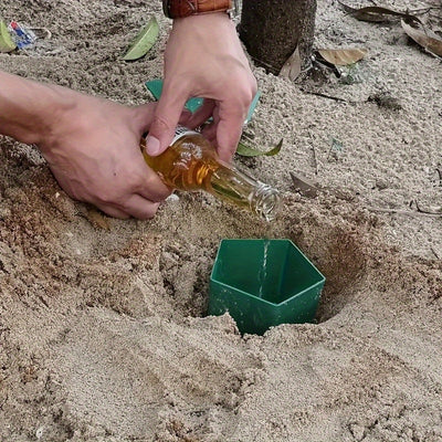 4 Stück Wiederverwendbare Schnecken- & Slakenfallen