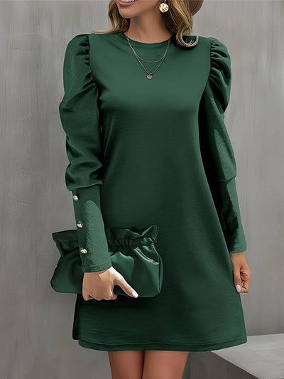 Willa® | Elegantes Kleid mit trendigen Puffärmeln