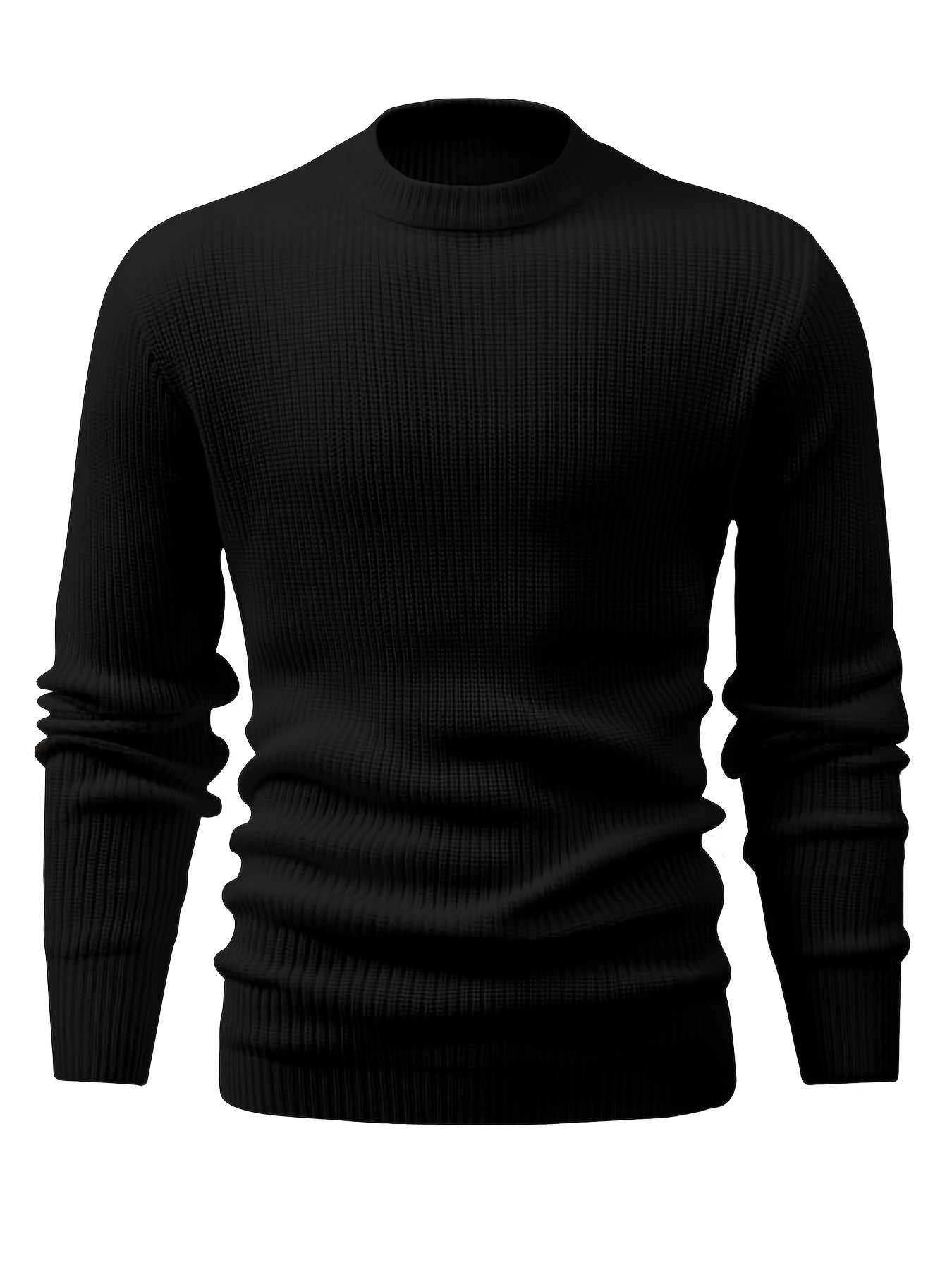 Adel | Klassischer Strickpullover mit runder Halspartie für den stilvollen Herbst und Winter