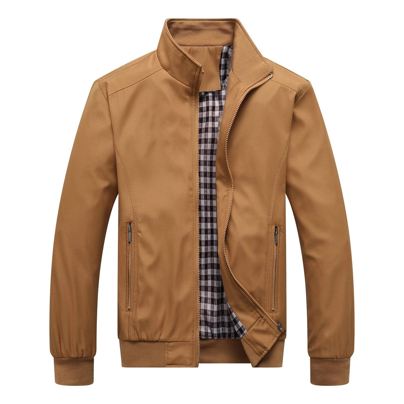 Zip Up Jacke mit Taschen für Herren