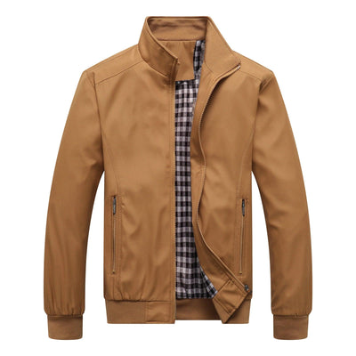 Zip Up Jacke mit Taschen für Herren