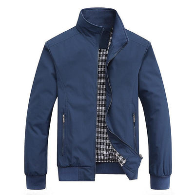 Zip Up Jacke mit Taschen für Herren