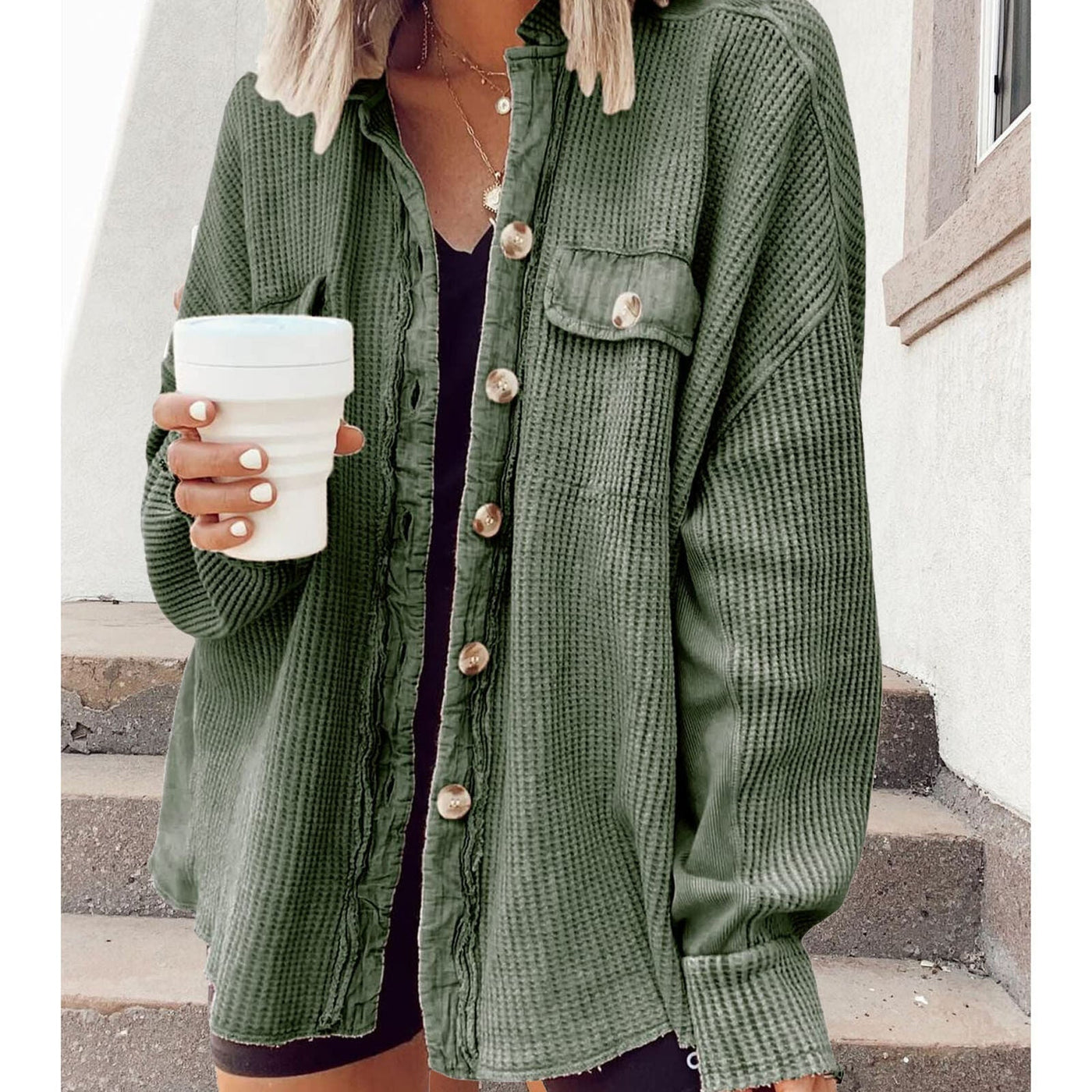 Ariana | Stylische Strickjacke für den Frühling