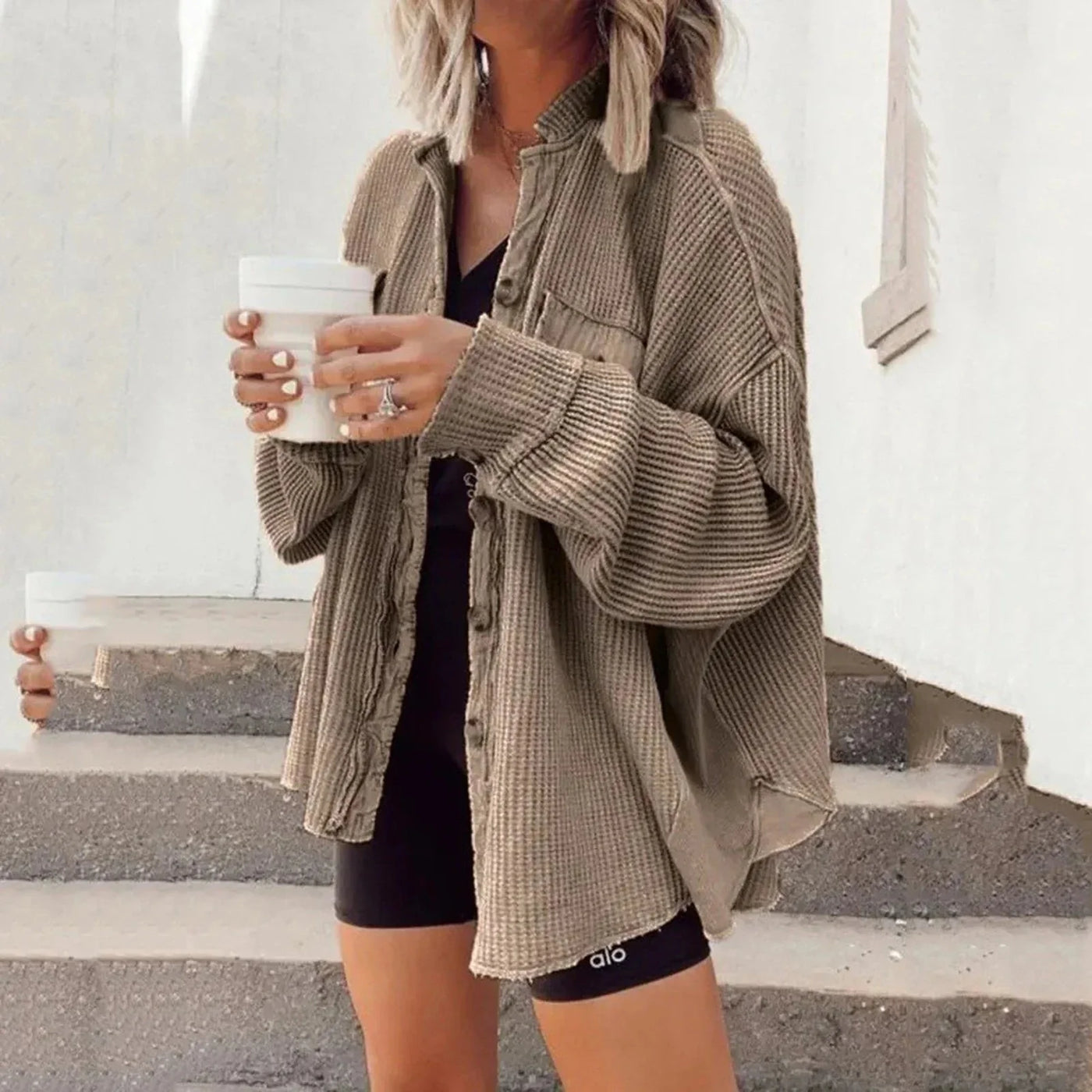 Ariana | Stylische Strickjacke für den Frühling