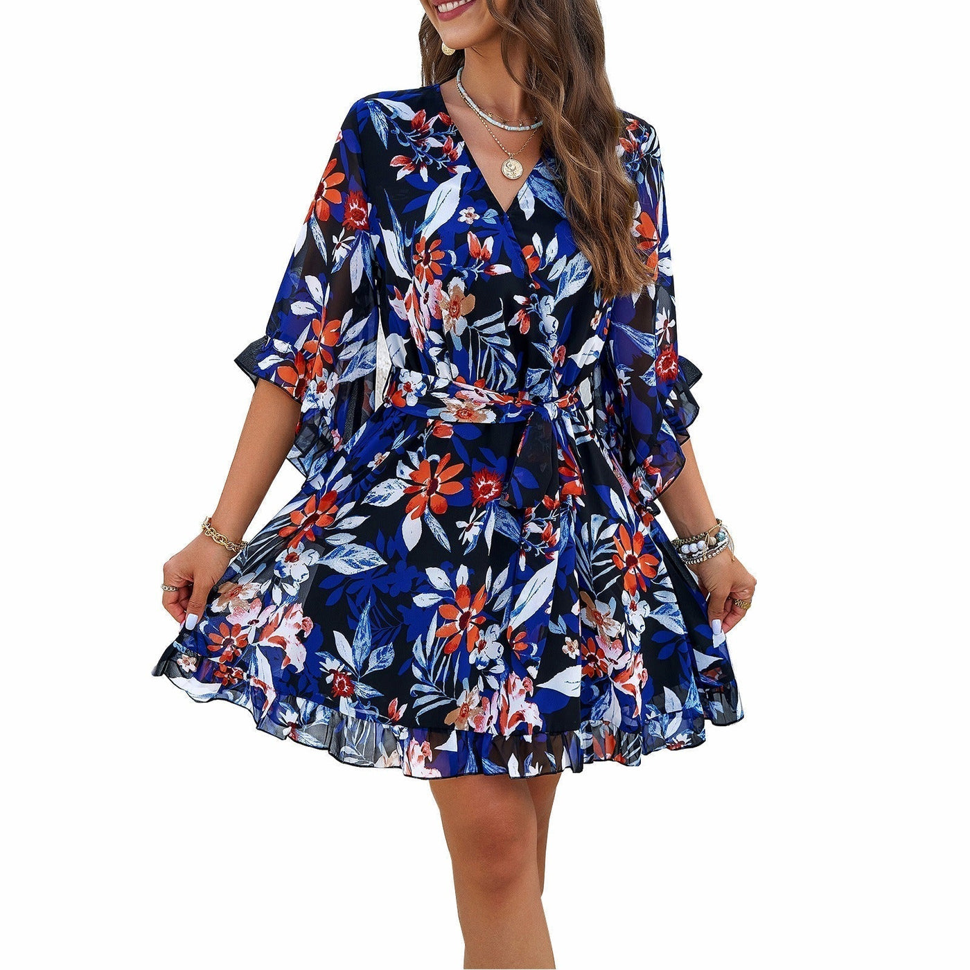 Zelina® | Kleid mit femininer und raffinierter Spitze
