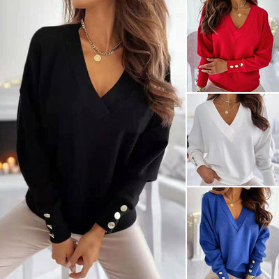 Bella | Eleganz trifft auf Komfort, Der V-Ausschnitt-Pullover zum Verlieben