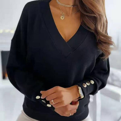 Bella | Eleganz trifft auf Komfort, Der V-Ausschnitt-Pullover zum Verlieben