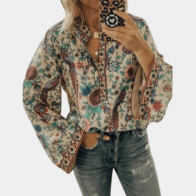 Rosie® | Bluse mit Blumenmuster für Damen