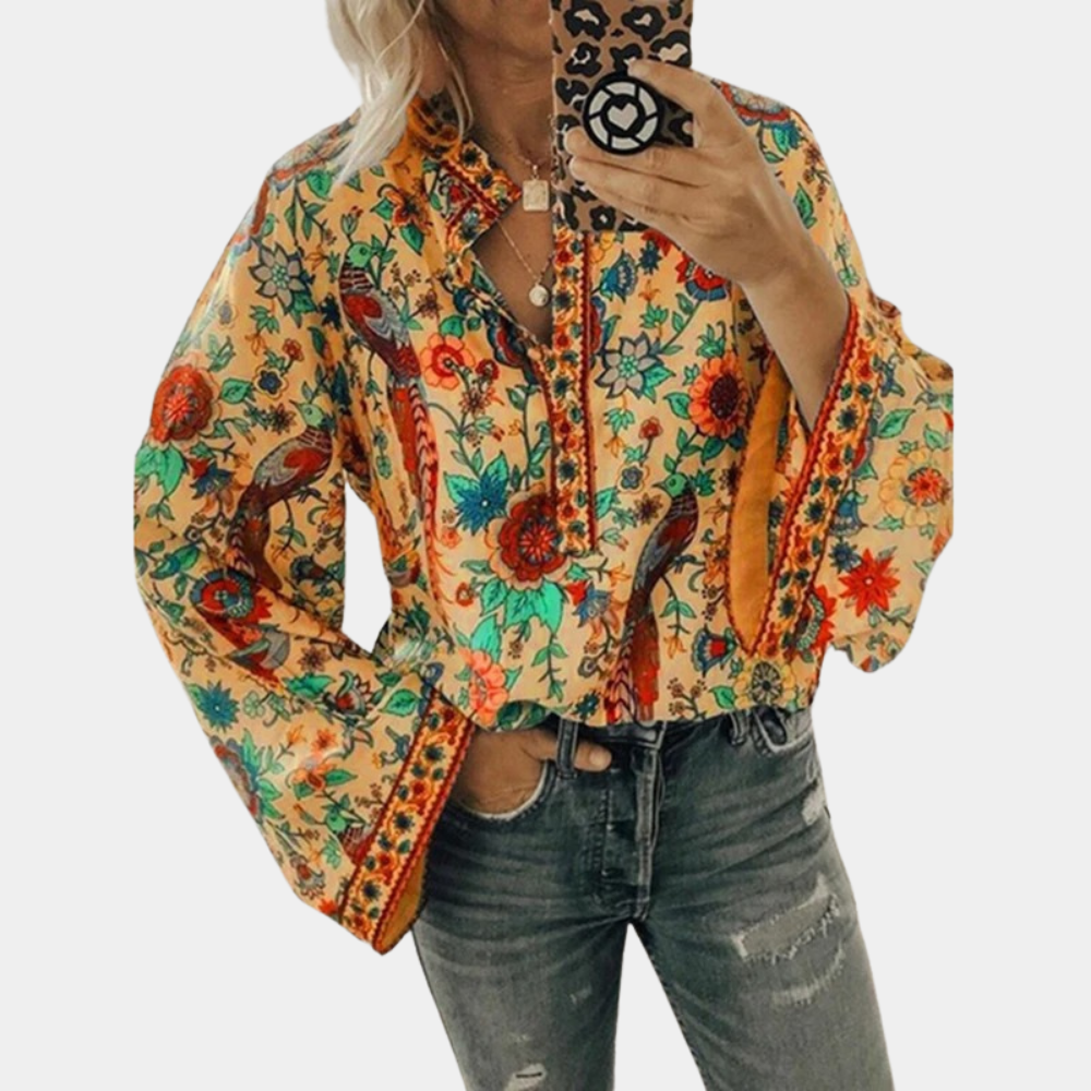 Rosie® | Bluse mit Blumenmuster für Damen