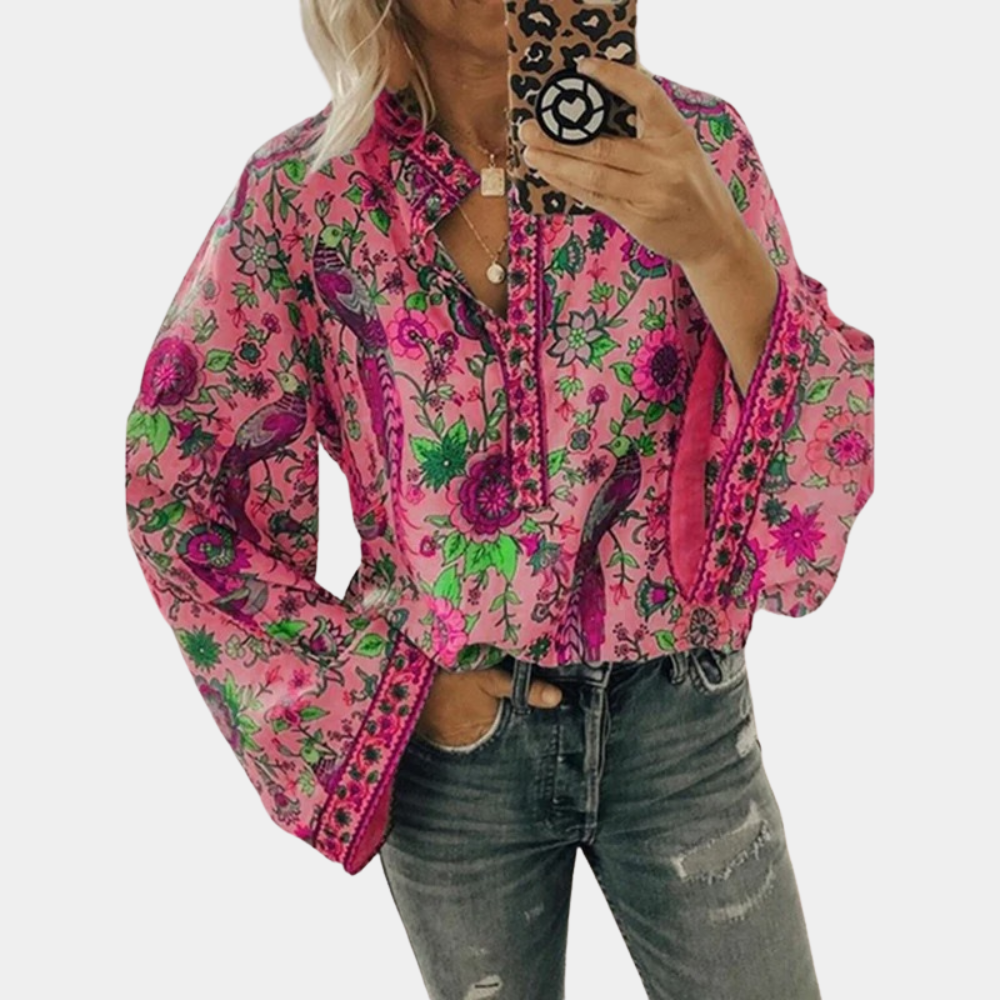 Rosie® | Bluse mit Blumenmuster für Damen