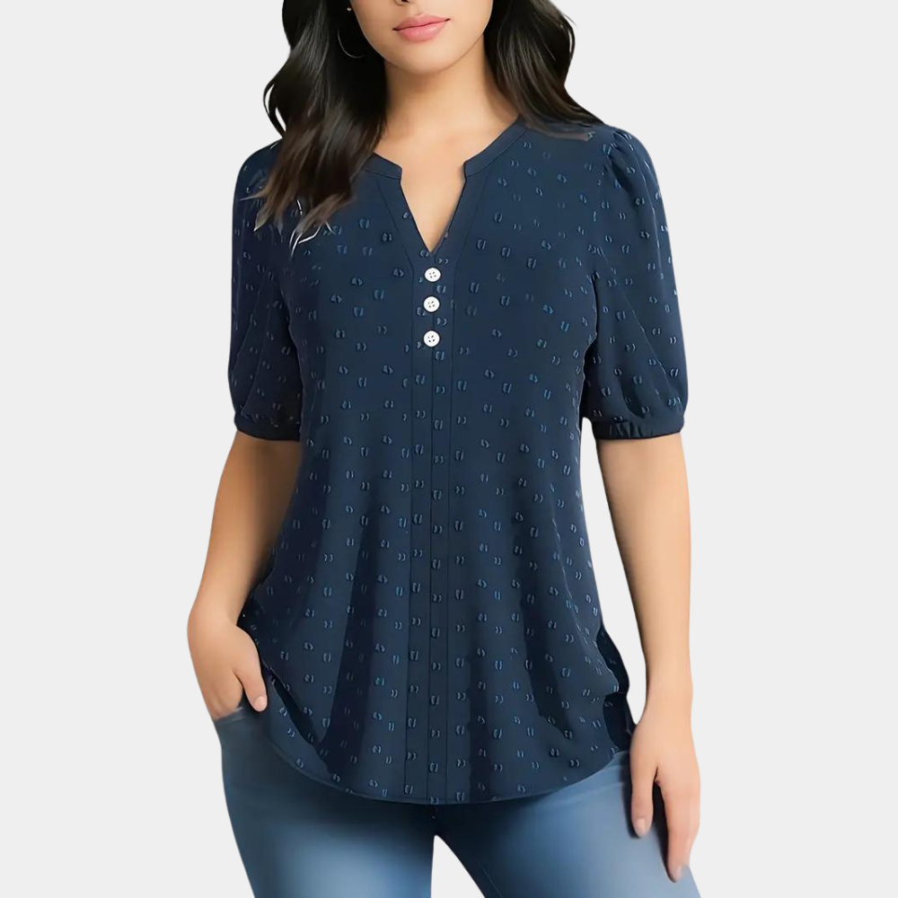 Evie® | Lässige Patchwork-Spitzenbluse für Damen