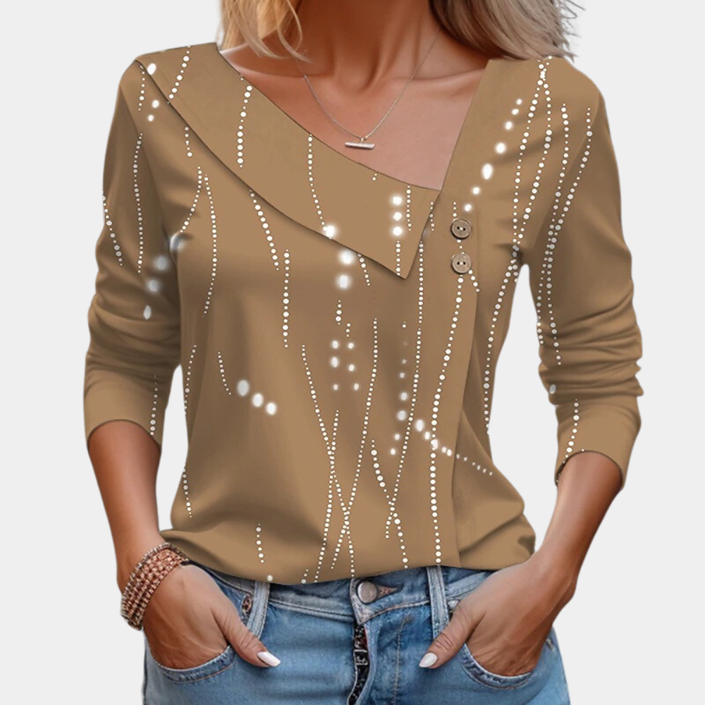 Jean® | Langärmlige Bluse mit Blumendruck