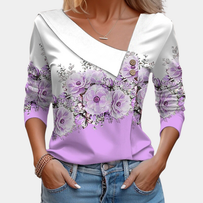Jean® | Langärmlige Bluse mit Blumendruck