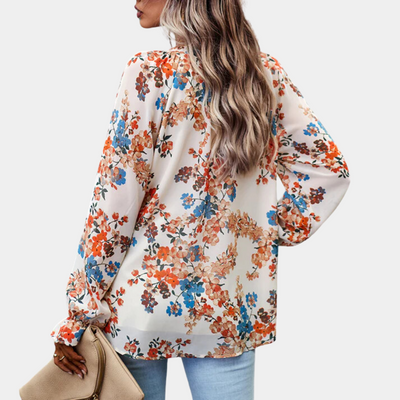 Hope® | Damenbluse mit V-Ausschnitt und Blumenmuster