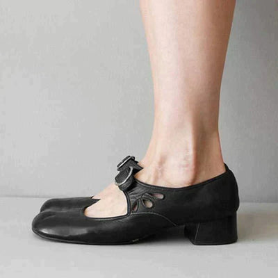 Rhoda® | Klassische Sandalen mit Lederabsatz