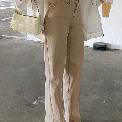 Caitlin | Damenmode mit High-Waist Straight Leg Jeans für jede Gelegenheit