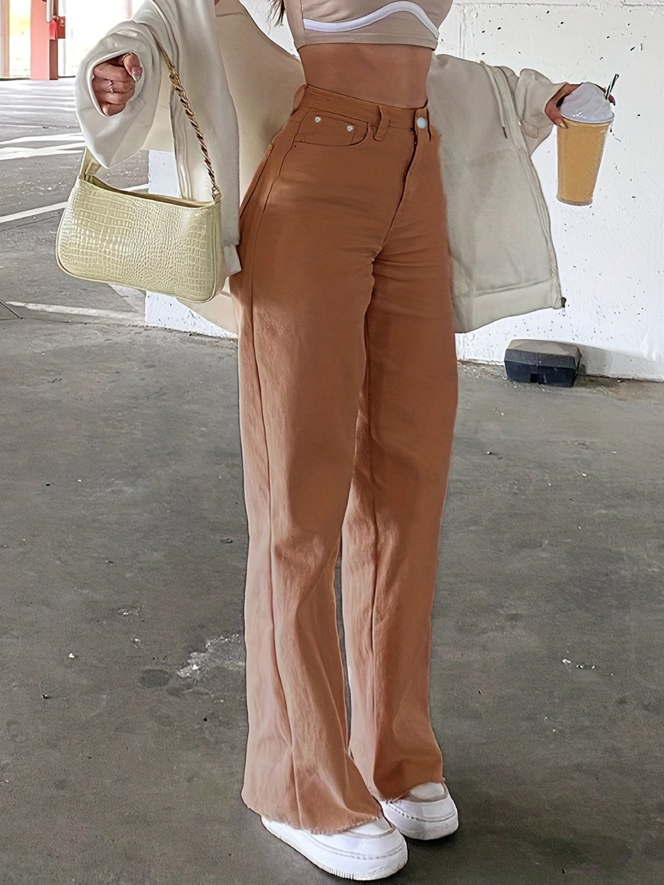 Caitlin | Damenmode mit High-Waist Straight Leg Jeans für jede Gelegenheit