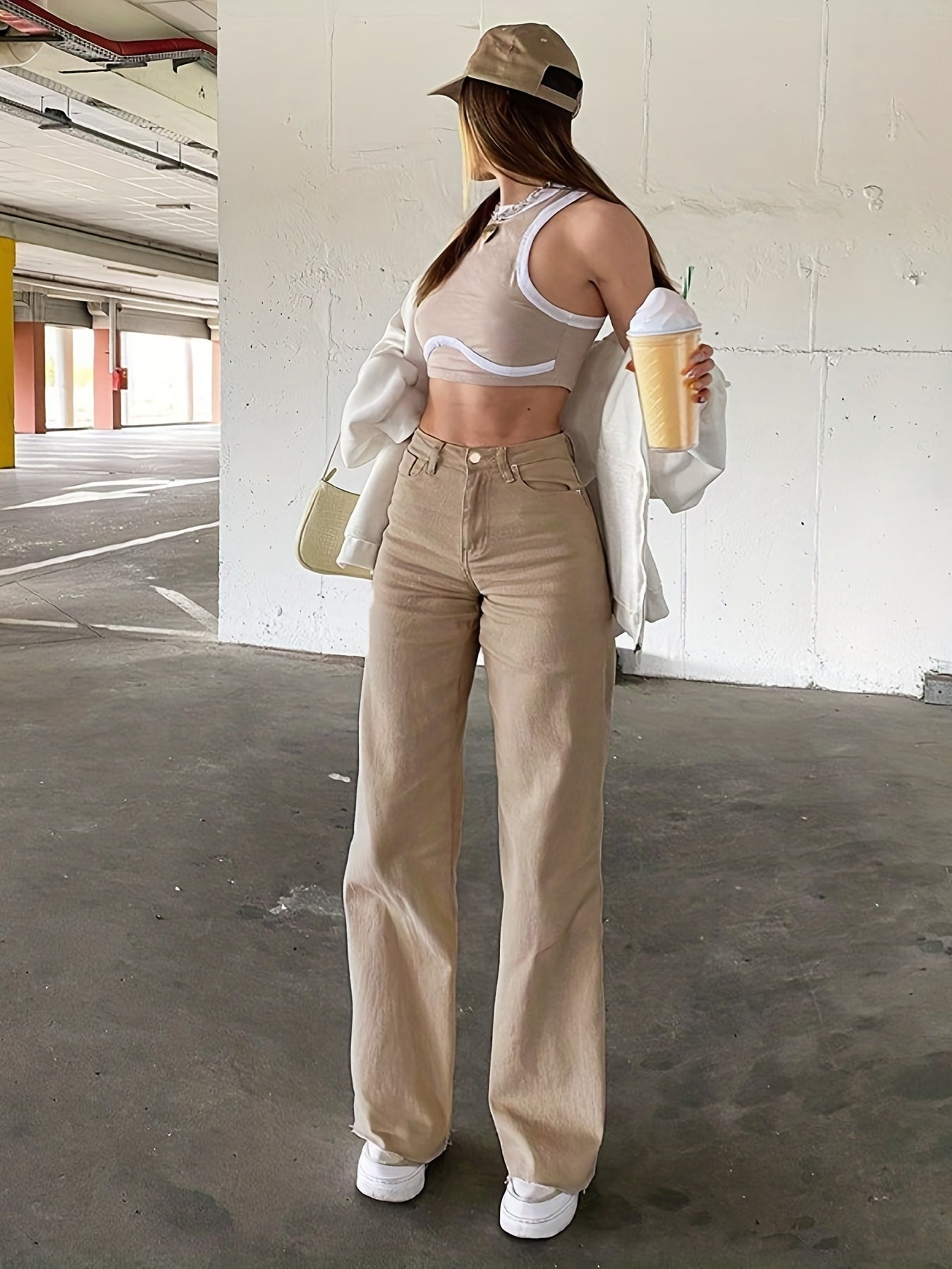 Caitlin | Damenmode mit High-Waist Straight Leg Jeans für jede Gelegenheit