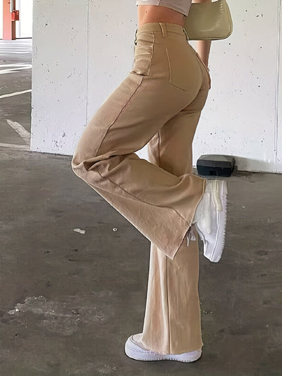 Caitlin | Damenmode mit High-Waist Straight Leg Jeans für jede Gelegenheit