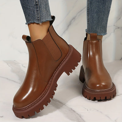 Chelsea | Entdecken Sie Eleganz und Komfort mit unseren Effen Platformlaarzen für Damen