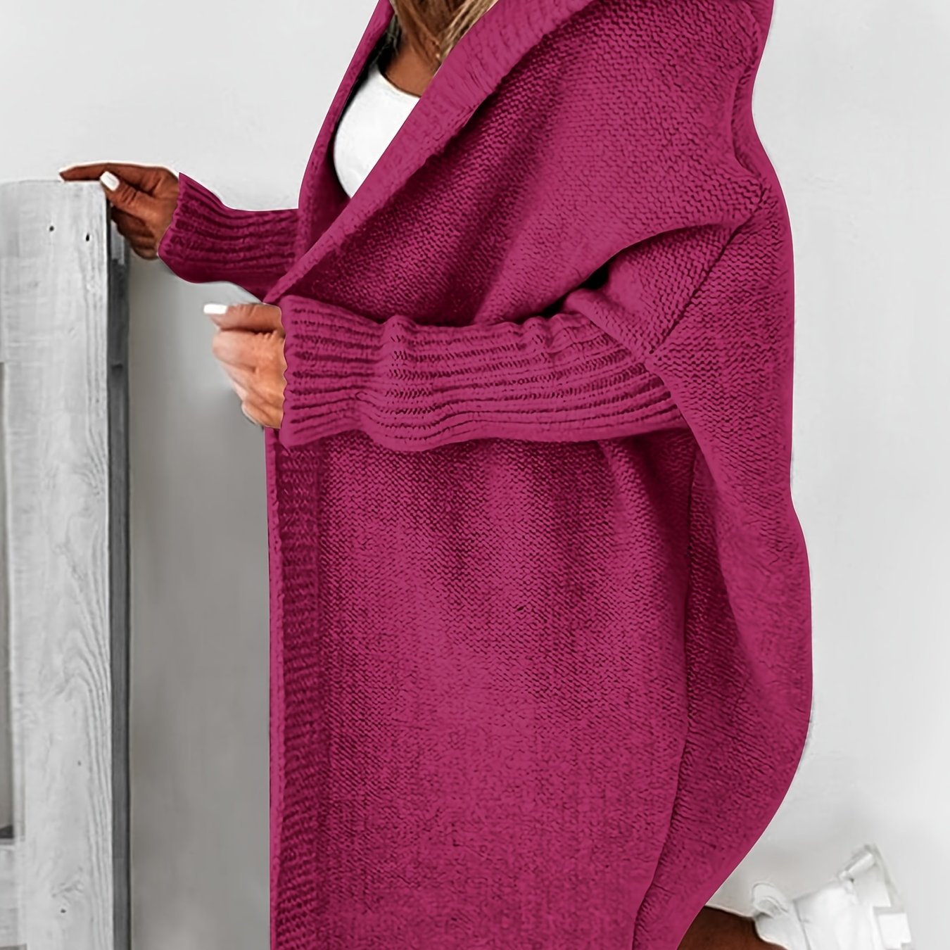 CosyChic Strickweste | Gemütliche Eleganz, Das Winterwunder Oversized Strickweste