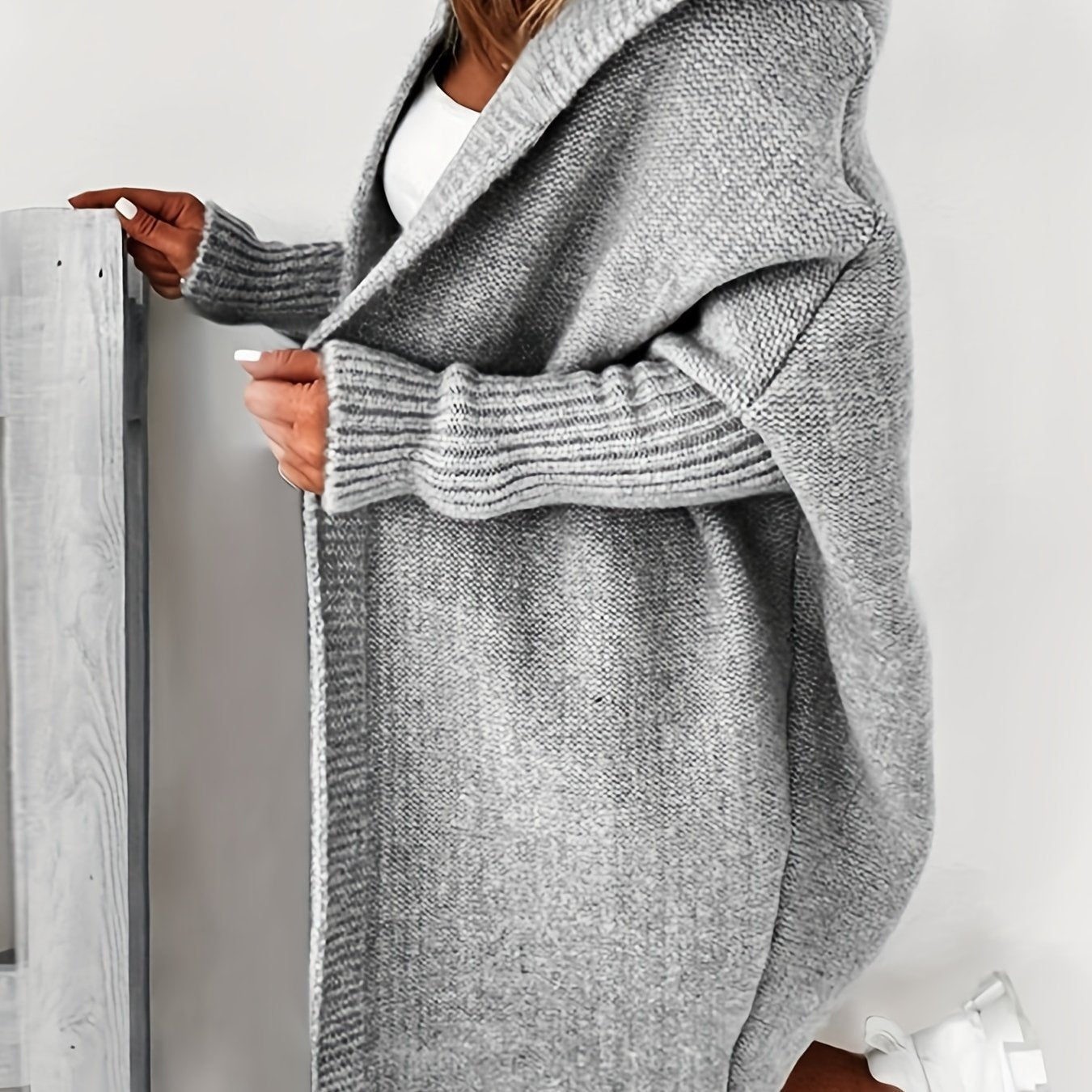 CosyChic Strickweste | Gemütliche Eleganz, Das Winterwunder Oversized Strickweste