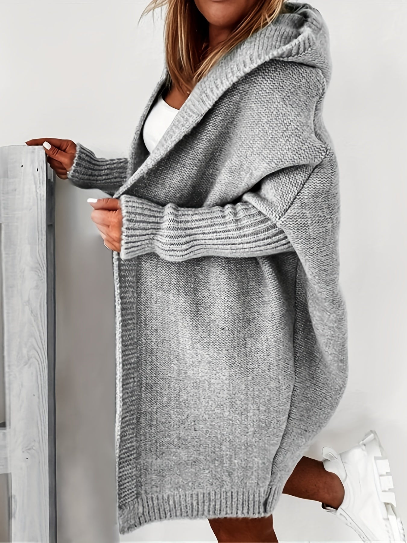 CosyChic Strickweste | Gemütliche Eleganz, Das Winterwunder Oversized Strickweste