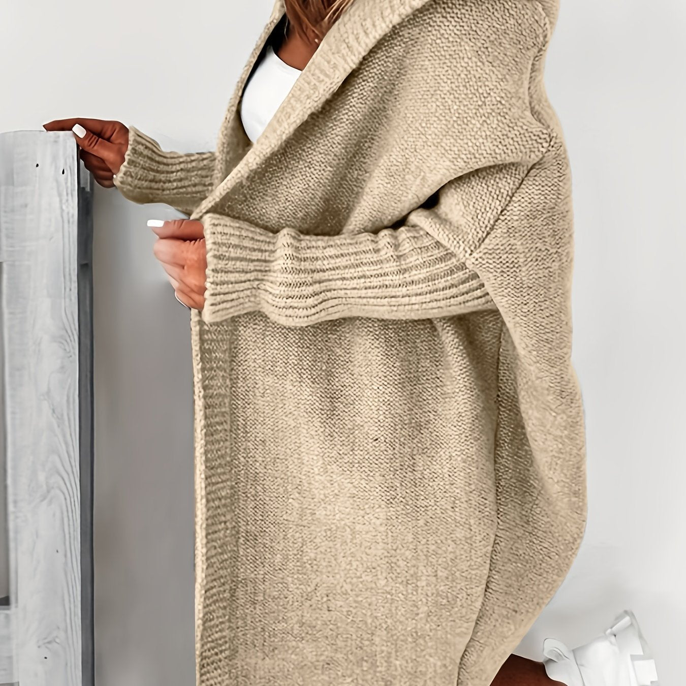 CosyChic Strickweste | Gemütliche Eleganz, Das Winterwunder Oversized Strickweste