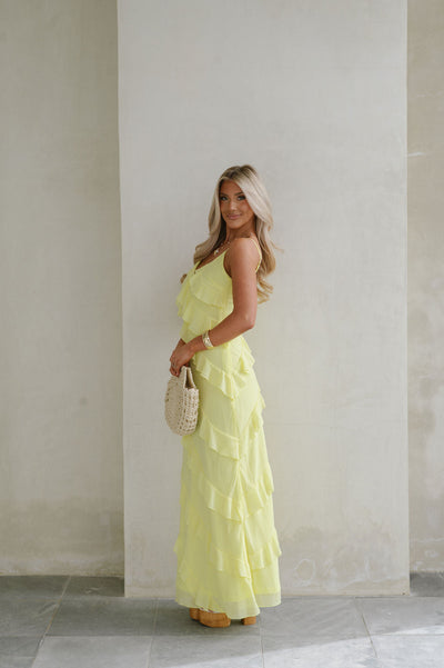 Yara™ - gerafftes Maxikleid - Eleganz trifft auf mühelosen Charme