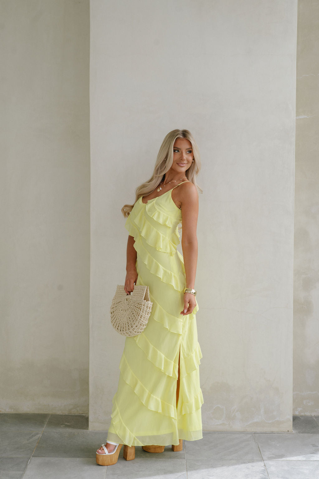 Yara™ - gerafftes Maxikleid - Eleganz trifft auf mühelosen Charme