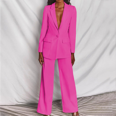 Damenanzug mit Blazer und Hose für Festliche Anlässe - Eleganter Damen Anzug