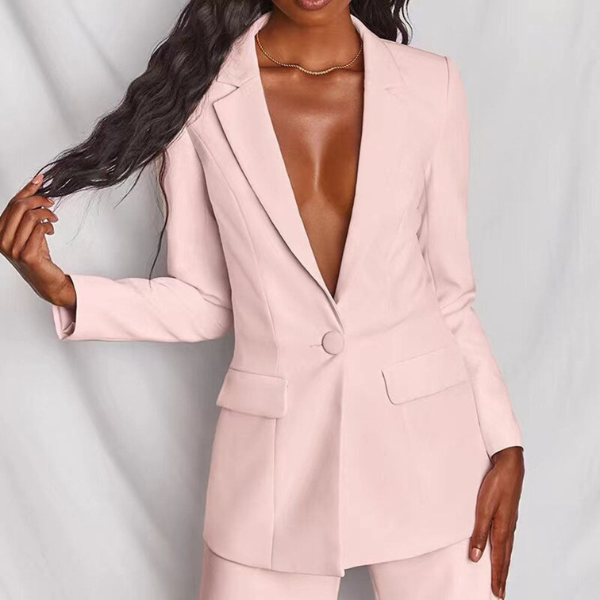 Damenanzug mit Blazer und Hose für Festliche Anlässe - Eleganter Damen Anzug