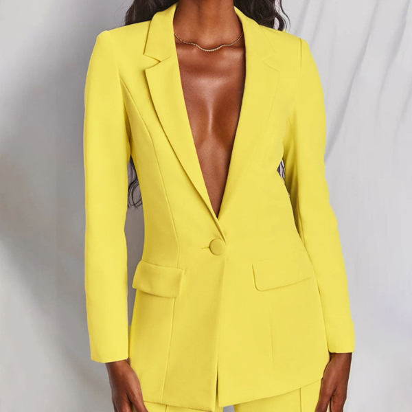 Damenanzug mit Blazer und Hose für Festliche Anlässe - Eleganter Damen Anzug
