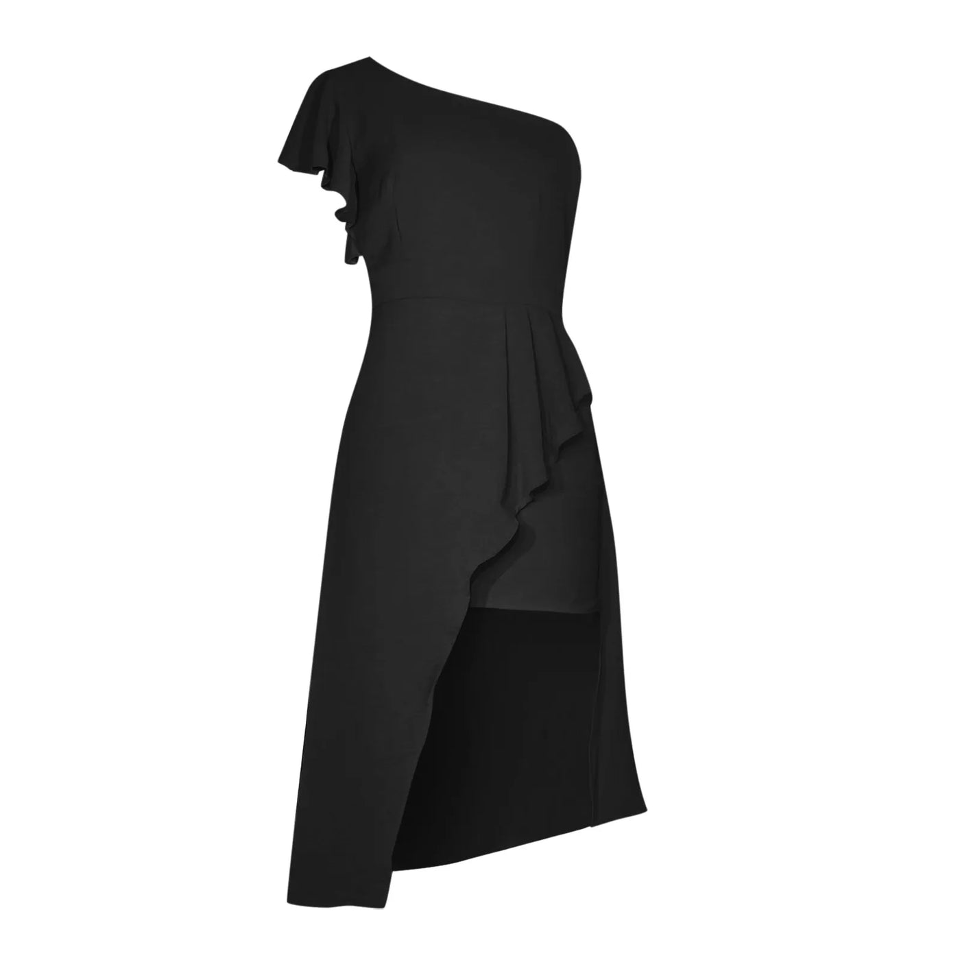 Linda® | Ärmelloses, formelles Midi-Kleid mit einer Schulter