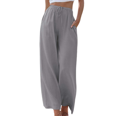 Weite Sommerhose | Elastischer Bund | Luftiger Schnitt