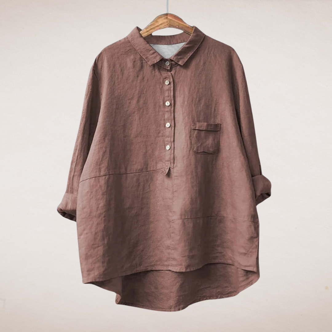 Scarlett® | Lockere und atmungsaktive Bluse für Damen