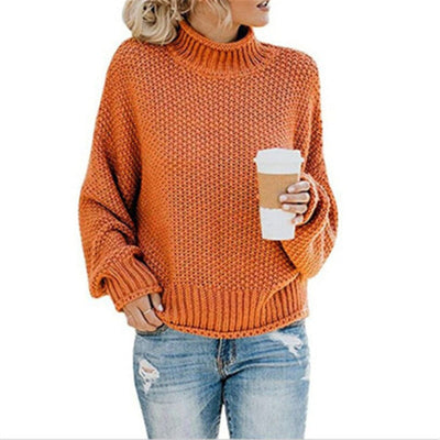 Eda | Exklusiver Strickpullover mit stilvollem Rollkragen