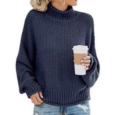 Eda | Exklusiver Strickpullover mit stilvollem Rollkragen