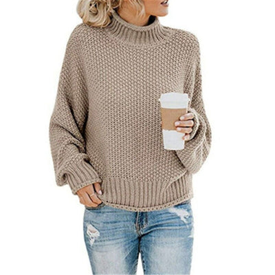 Eda | Exklusiver Strickpullover mit stilvollem Rollkragen