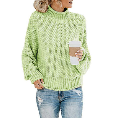 Eda | Exklusiver Strickpullover mit stilvollem Rollkragen