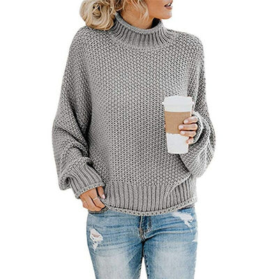 Eda | Exklusiver Strickpullover mit stilvollem Rollkragen