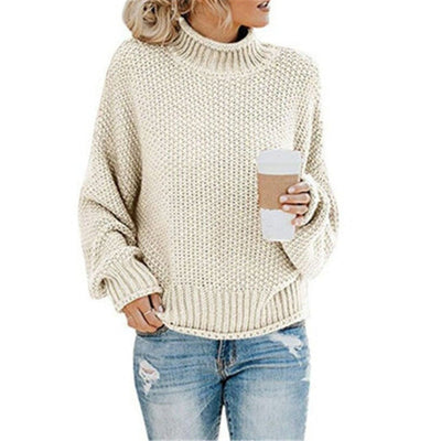 Eda | Exklusiver Strickpullover mit stilvollem Rollkragen
