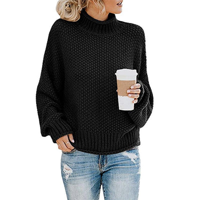 Eda | Exklusiver Strickpullover mit stilvollem Rollkragen
