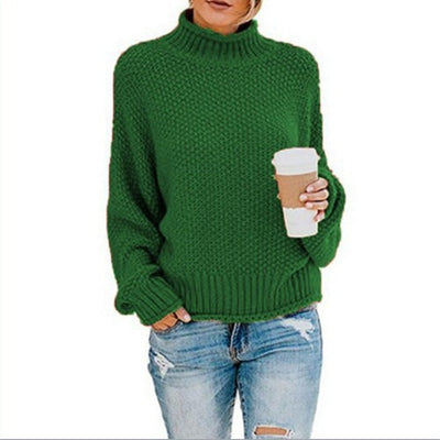 Eda | Exklusiver Strickpullover mit stilvollem Rollkragen