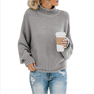 Eda | Exklusiver Strickpullover mit stilvollem Rollkragen