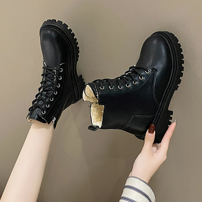 Elena Plüsch-Stiefel | schneezauber Eleganz, Die Unverzichtbaren Damen Winterstiefel für Elena